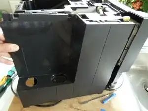 Siemens Surpresso - Bosch Benvenuto remove left side panel