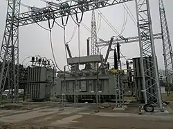 380/110 kV Trafo, Kriegenbrunn