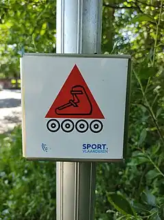 One example for Feature : Inline skating