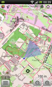 Fußgänger-Modus mit Blickrichtung