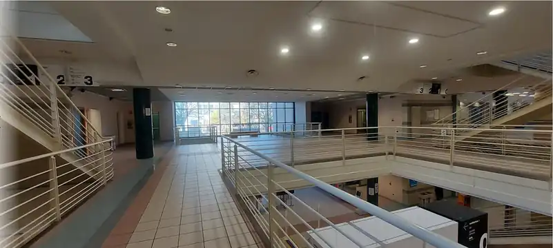 Hallway and catering space 1st floor