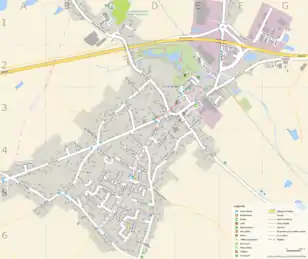 Plan du bourg de Chéméré