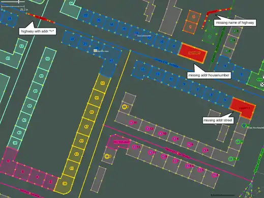 Colour Address Style "Coloured Streets"