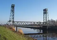 Vertical-lift bridge Huntebrück