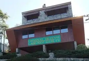 A criminal defense lawyers office