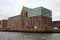 umgenutztes Lagerhaus am Hamburger Hafen