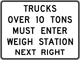 United States:maxweight:hgv=10 st(tag on the section of highway=motorway way that affected trucks must avoid by passing through the weigh station)