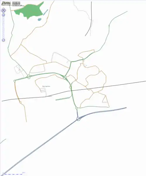Map of Basingstoke, Dec 2006