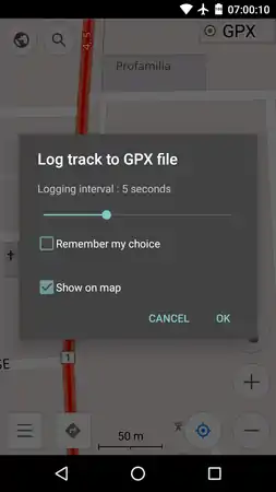 (3) Start tracking your journey