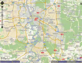 Roads layer (zoom 12)