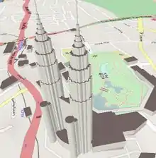 Petronas Twin Towers, Kuala Lumpur, Malaysia.