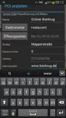 Direkte Bearbeitung und Ergänzung von Points of Interest (POI) in OpenStreetMap
