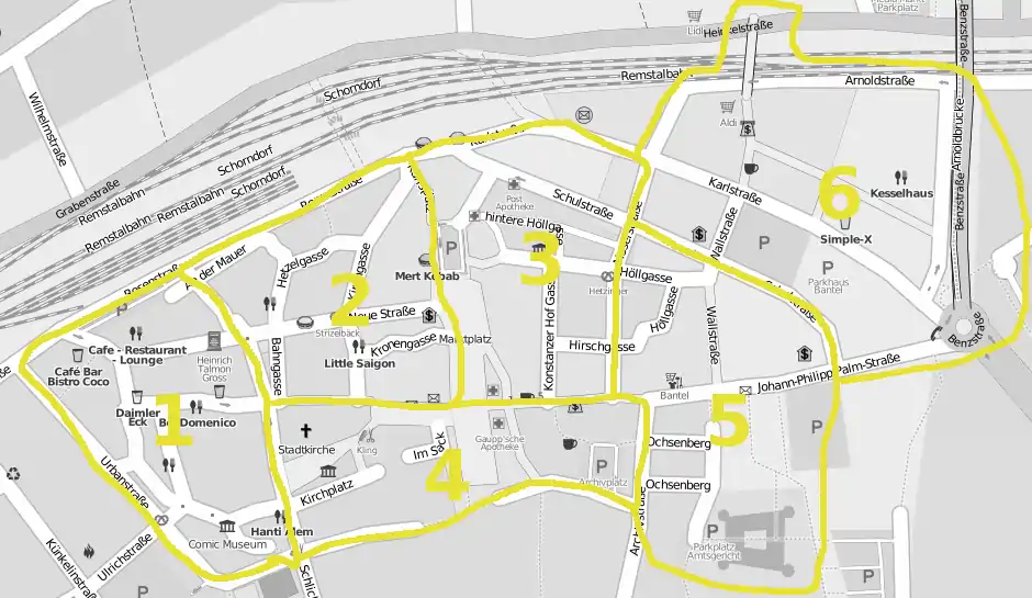 Kernstadt Schorndorf