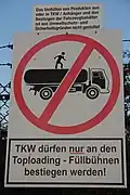 Surfing on a truck is not allowed. Kolossos