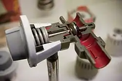 Термостатический шаровой вентиль