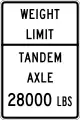 Texas:maxbogieweight=28000 lbs