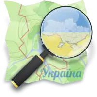 Мапа Україна