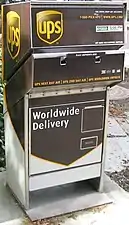 United States, operator:  United Parcel Service. UPS mailbox