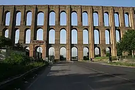 Aqueduct of Vanvitelli, Italy, built by Luigi Vanvitelli, it is a World Heritage Site and one of the finest examples of an aqueduct in Europe.