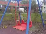 playground=swingwheelchair=yesSwing for wheelchair users
