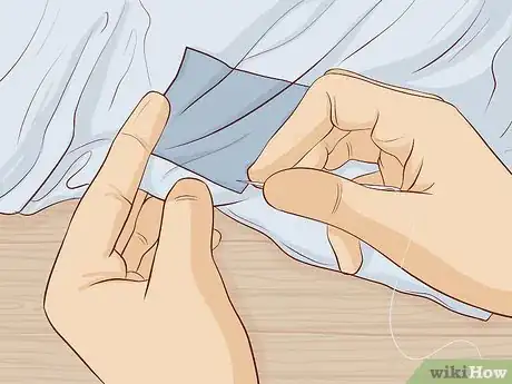 Image titled Hide a Hole in a Shirt Step 13
