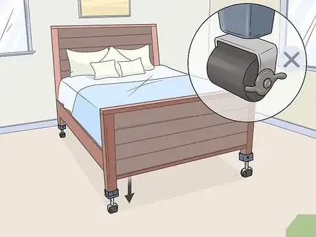 Image titled Keep a Bed from Moving Step 1