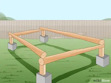 Image titled Build a Log House Step 14