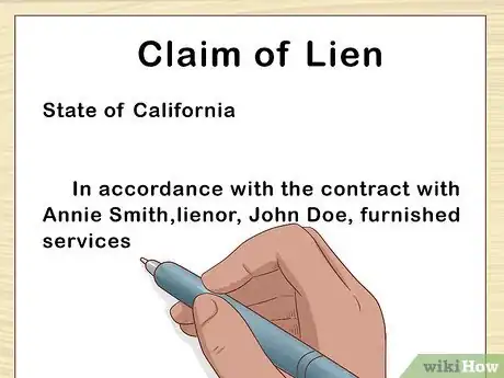Image titled File a Lien Step 5