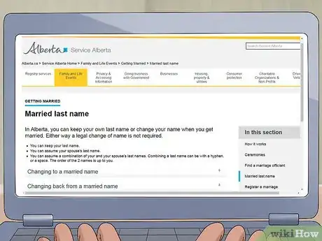 Image titled Change Your Name After Marriage Step 7