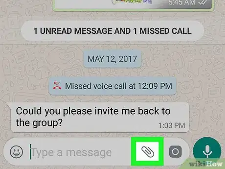 Image titled Transfer Files on WhatsApp on Android Step 4