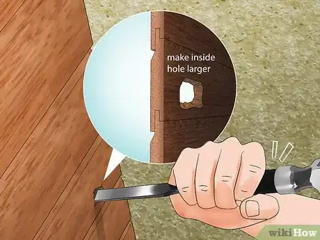 Image titled Repair Woodpecker Holes in Cedar Siding Step 1