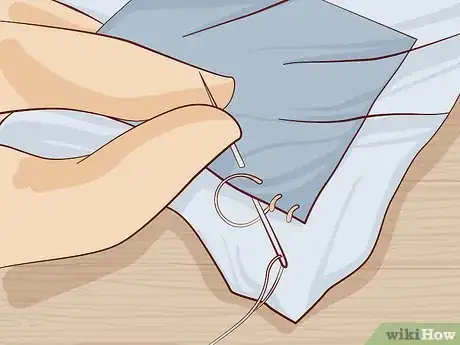 Image titled Hide a Hole in a Shirt Step 15