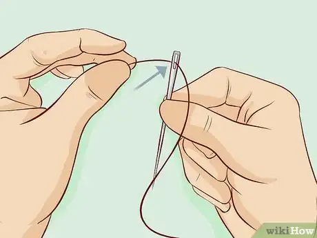 Image titled Hide a Hole in a Shirt Step 12