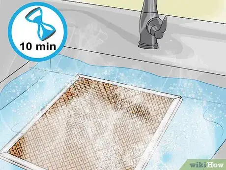 Image titled Clean a Grease Filter Step 7