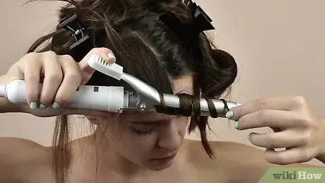 Image titled Curl Hair with a Curling Iron Step 14