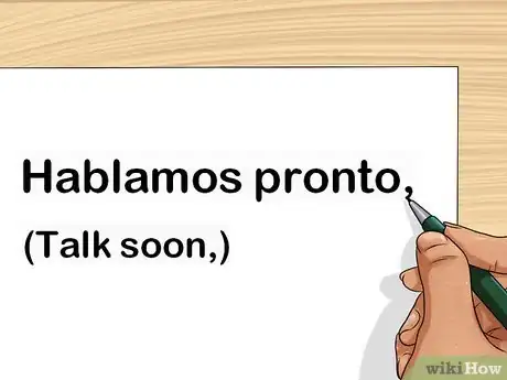 Image titled End a Letter in Spanish Step 13