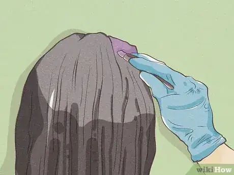 Image titled Temporarily Colour Your Hair Purple at Minimal Cost Step 5