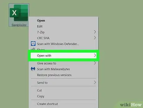 Image titled Open a TSV File on PC or Mac Step 2
