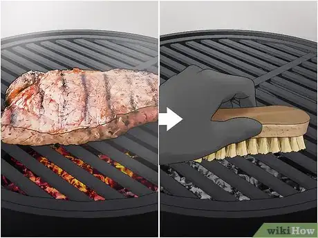 Image titled Clean a Cast Iron BBQ Grill Step 12