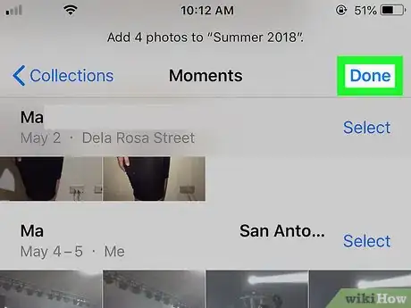 Image titled Arrange Photos on iPhone Step 5