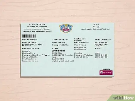 Image titled Get Citizenship in Qatar Step 3