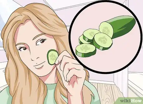Image titled Treat Acne with Cucumber Juice Step 1