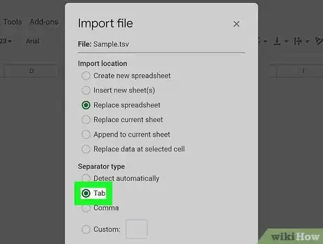 Image titled Open a TSV File on PC or Mac Step 13