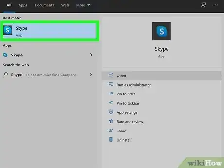 Image titled Turn Off the Skype Camera on PC or Mac Step 1