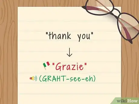 Image titled Say Thank You in Italian Step 1