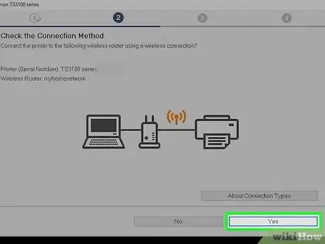 Image titled Connect a Canon TS3150 to Wi‐Fi Step 18