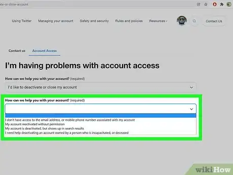 Image titled Delete an Old Twitter Account You Cannot Access Step 6