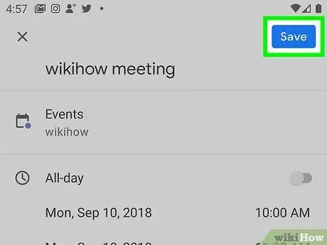 Image titled Schedule a Google Meet in Advance Step 7