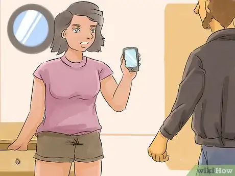 Image titled Defend Yourself if Someone Breaks into Your Home While You Are Alone Step 2