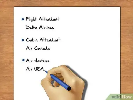 Image titled Write a CV for a Cabin Crew Position Step 5
